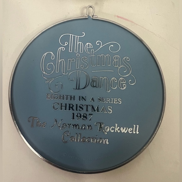 Vintage Norman Rockwell Cameo Hallmark Keepsake Ornament Set of 6 80's #2, #5-9 - Picture 9 of 12